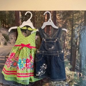 Brand new 2 dresses 12 months